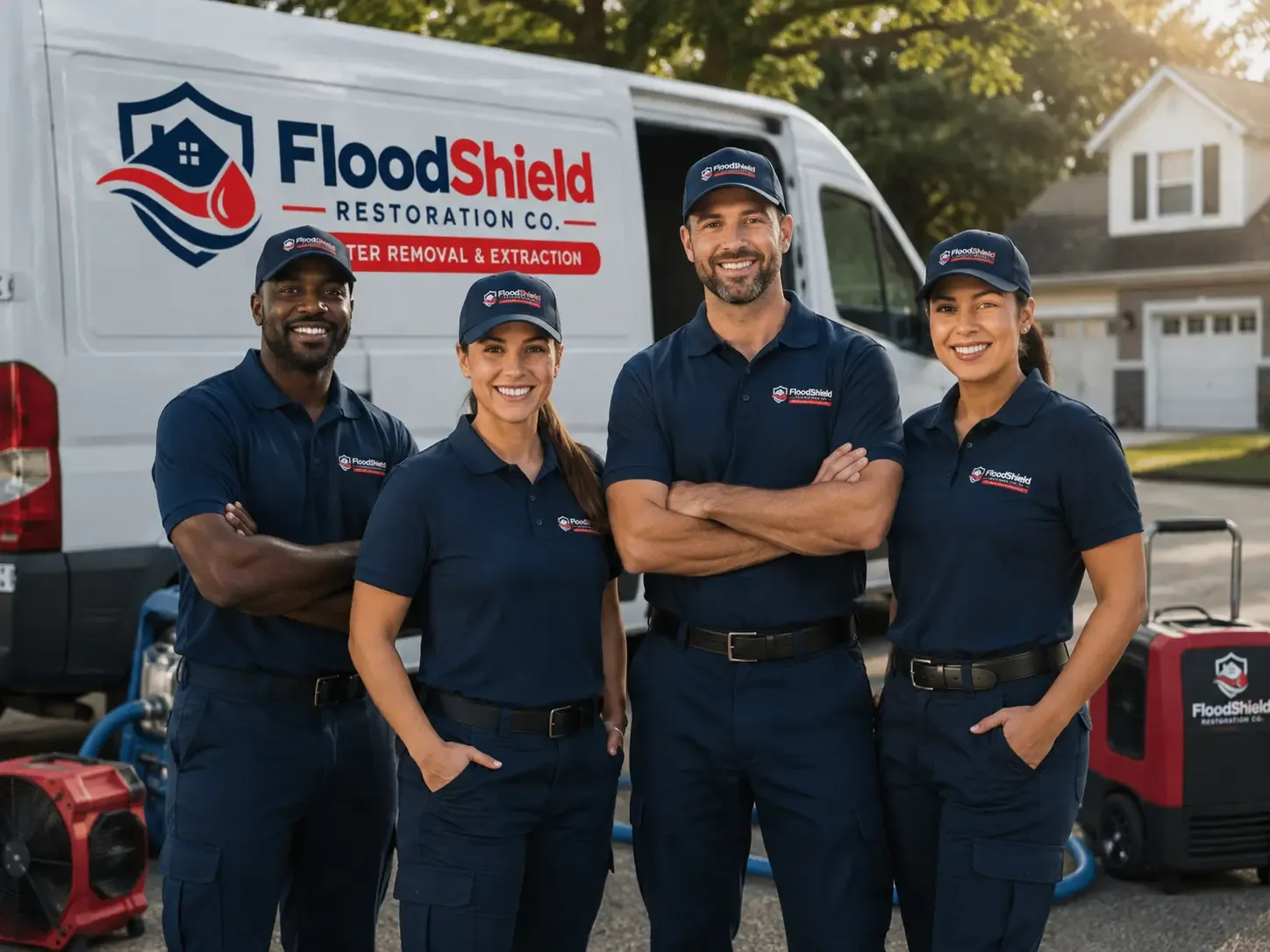 Flood Damage Restoration company in Creighton, PA